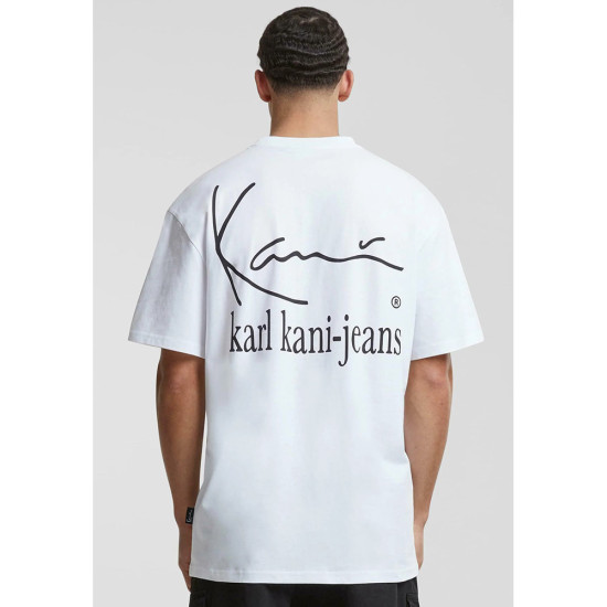 Karl Kani Ανδρική κοντομάνικη μπλούζα Tiny Signature Print Tee